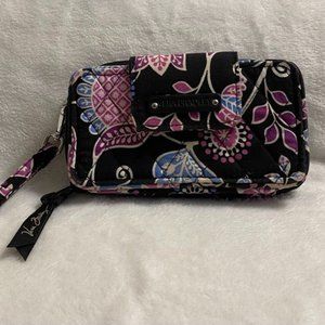 Vera Bradley Alpine Floral Smartphone Wristlet/ Wallet - Very Good